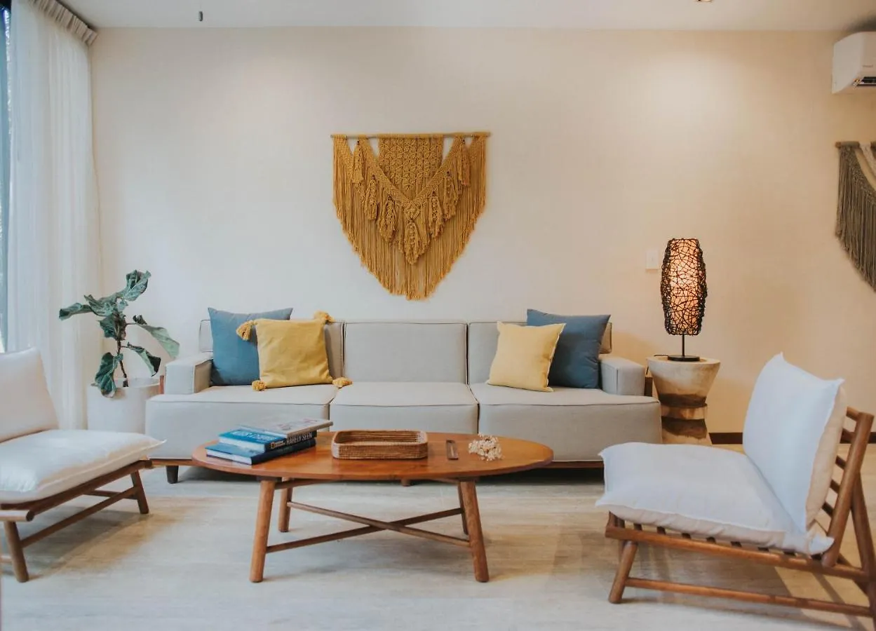 Elegant And Tropical Apartment In Private Gated Community In Aldea Zama Tulum